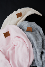 【 preorder 】 Soft hairy knit pullover