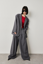 Single-breasted tailored jacket