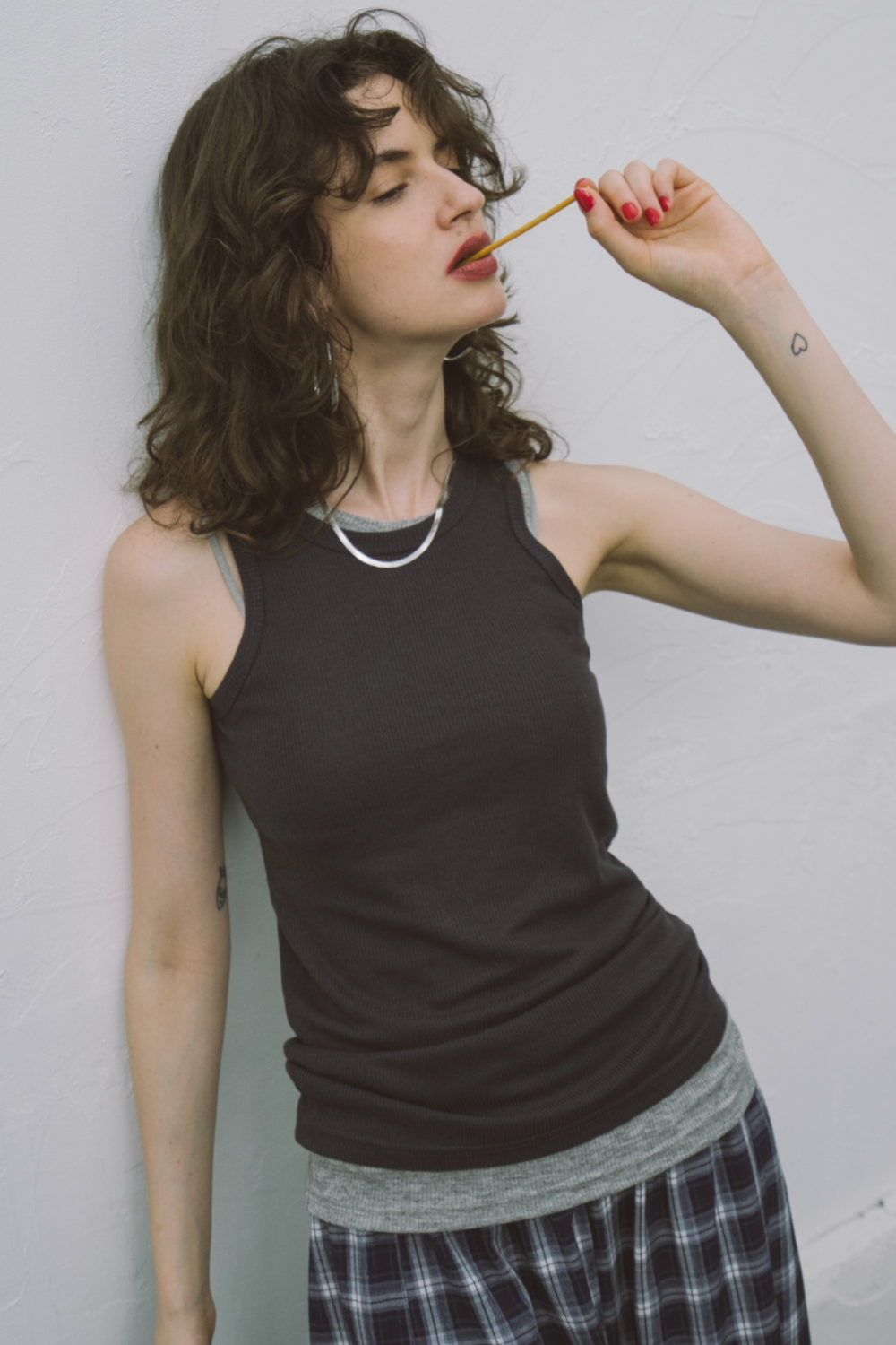 2Pack sheer rib tank top