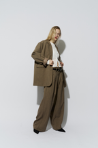 Single-breasted tailored jacket