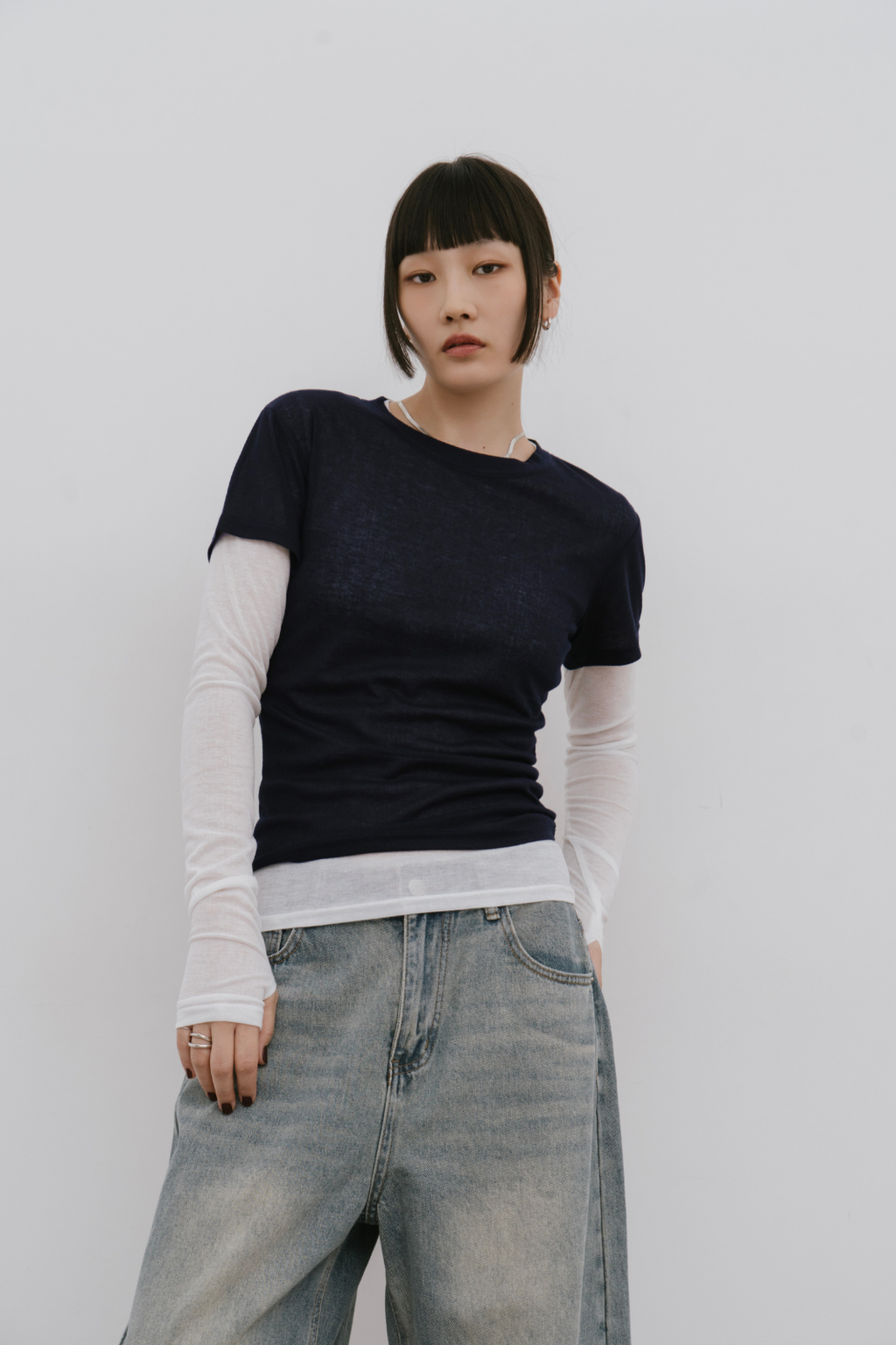 2Pack sheer variation TEE