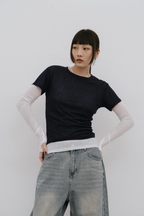 2Pack sheer variation TEE