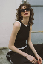 2Pack sheer rib tank top