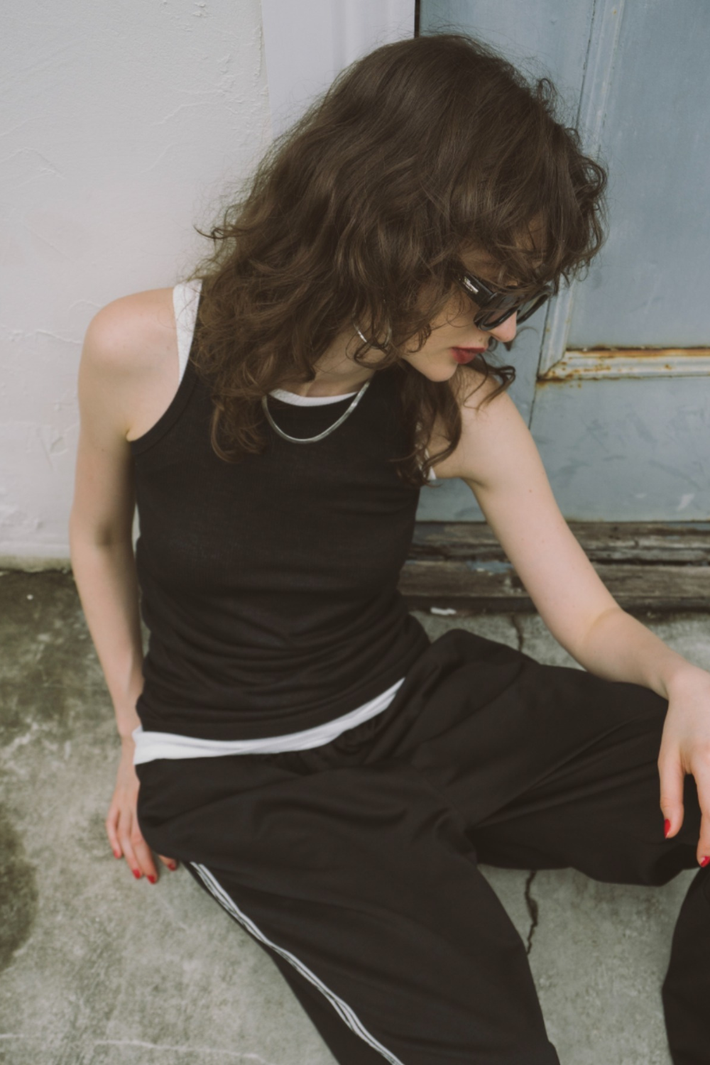 2Pack sheer rib tank top