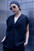 Snap wide vest