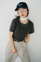 【Collaboration】Layered tuck pants