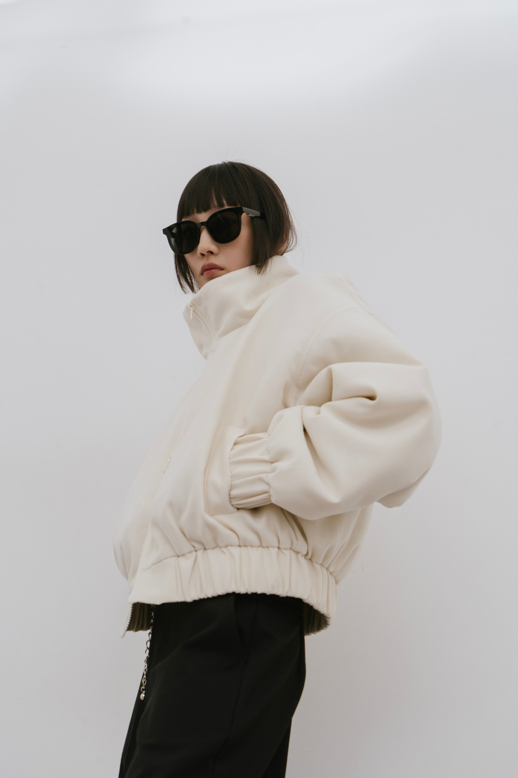 Short padding blouson