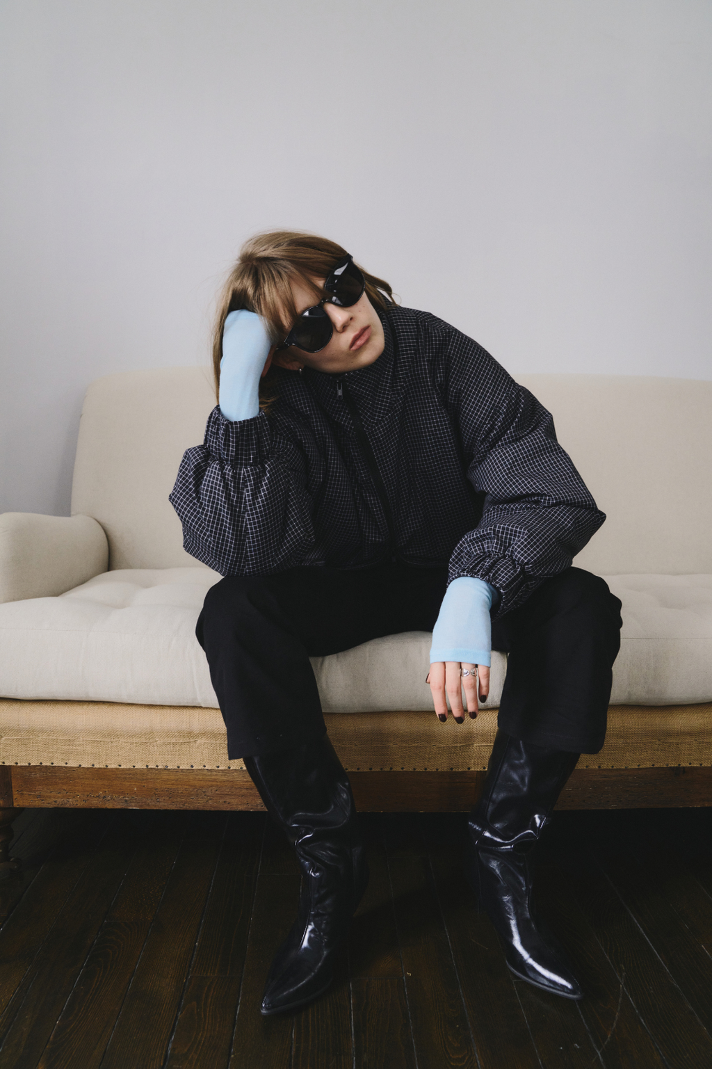 Short padding blouson
