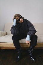Short padding blouson
