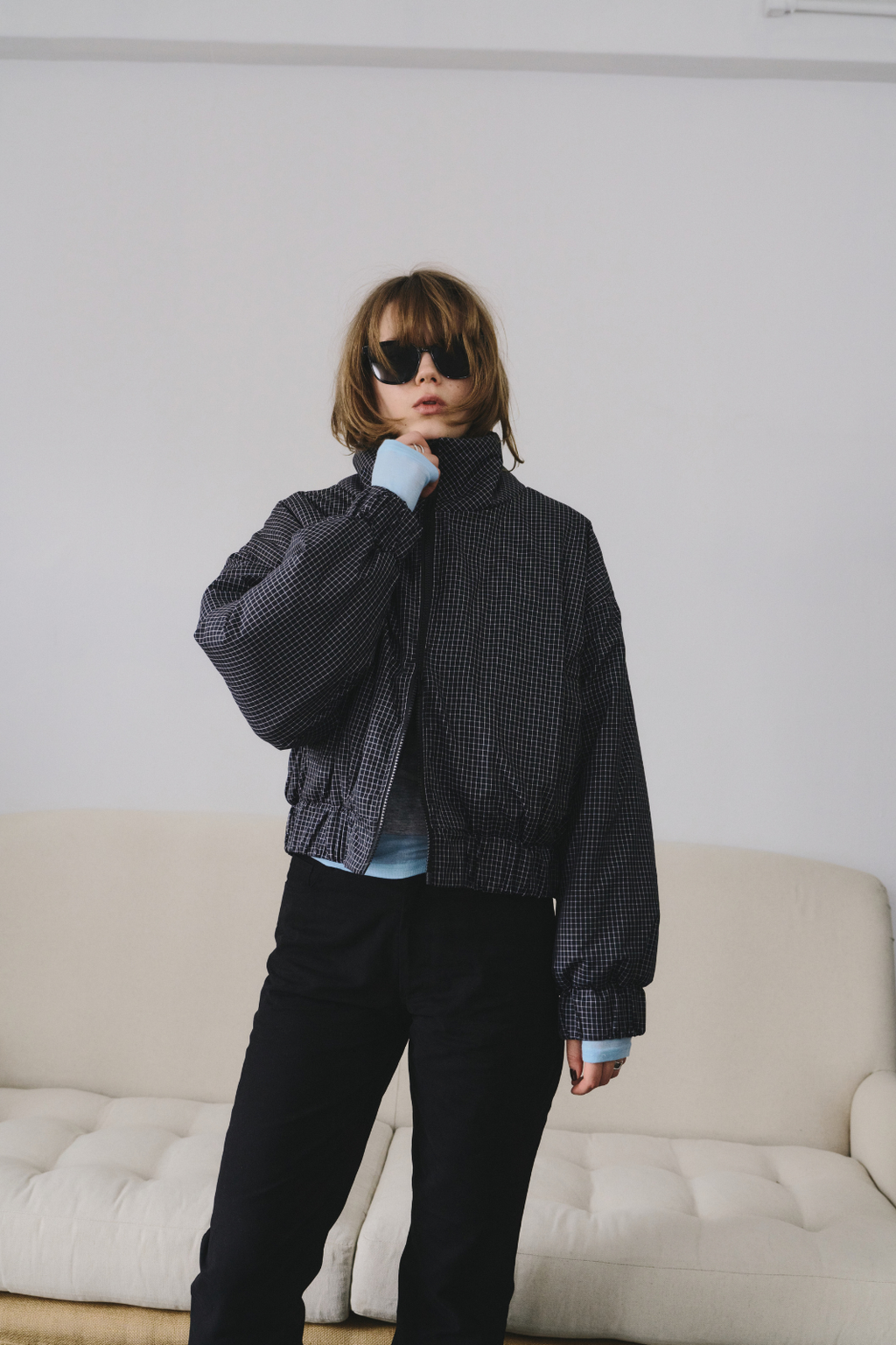 Short padding blouson
