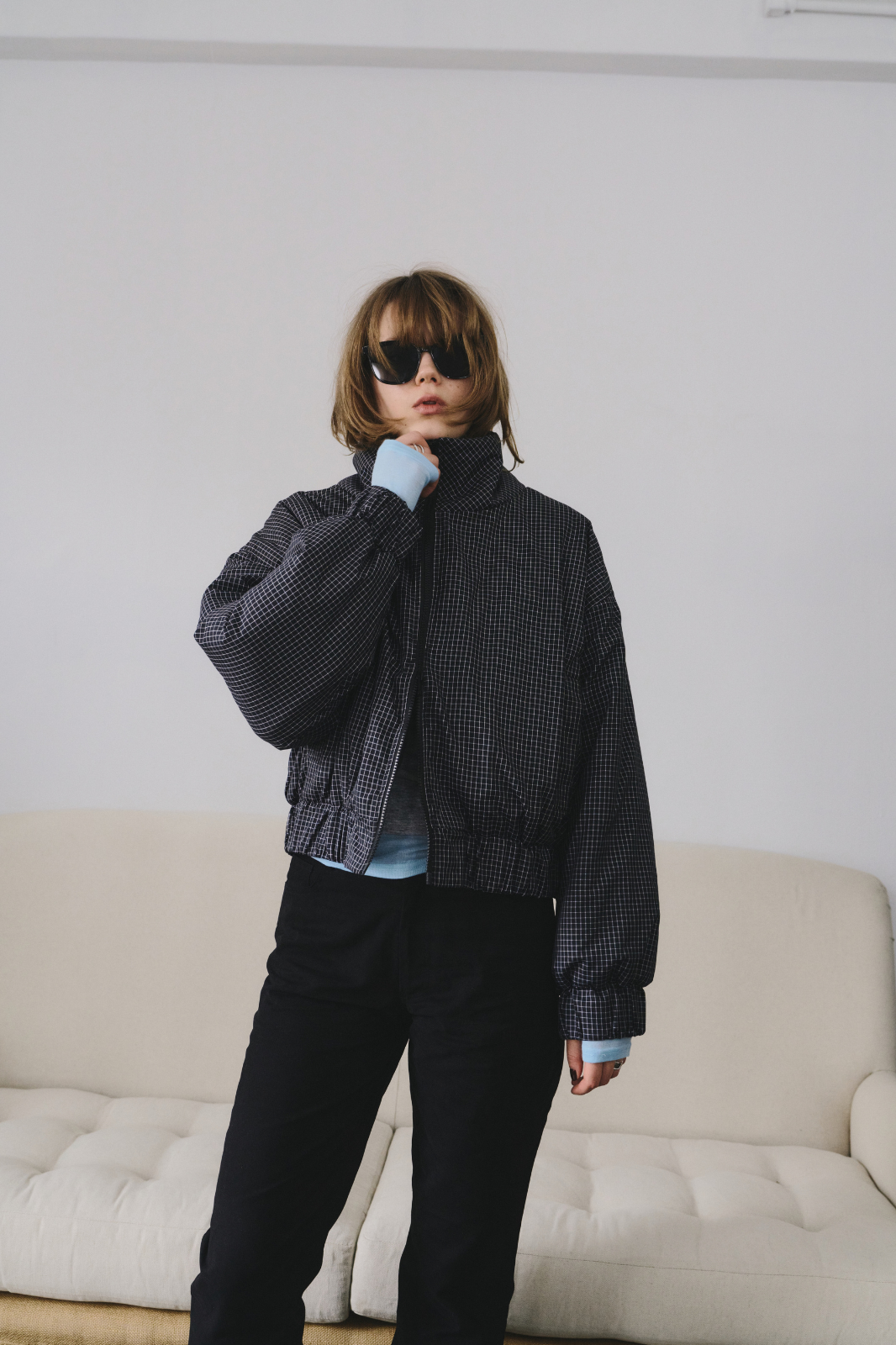 Short padding blouson