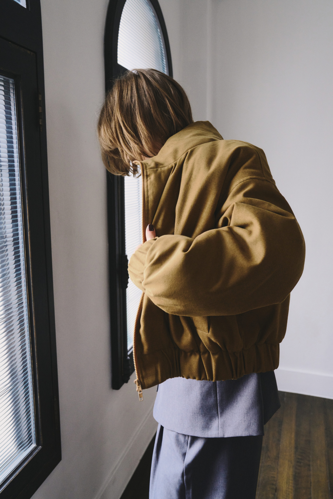 Short padding blouson