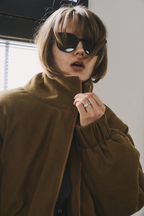 Short padding blouson