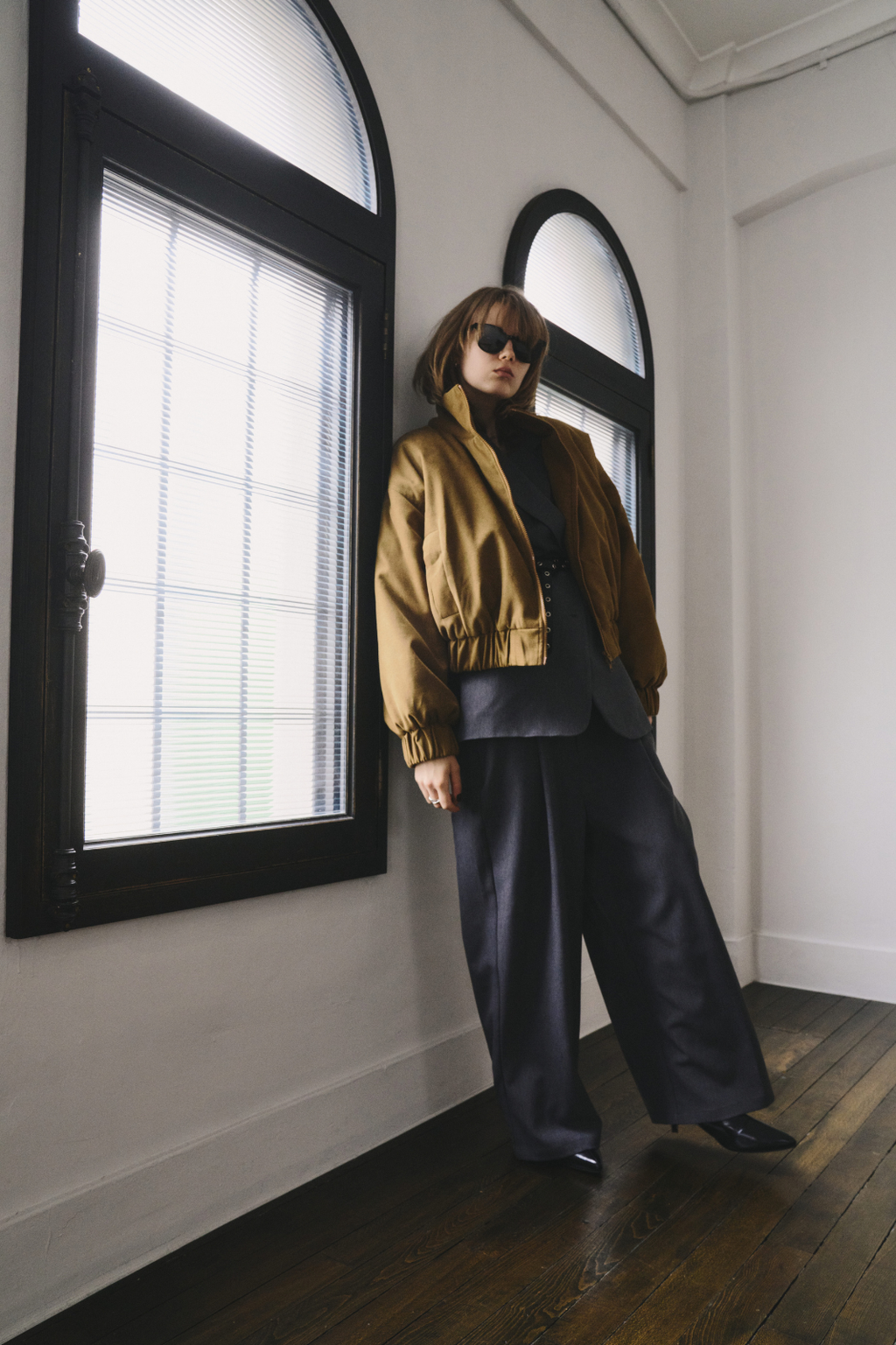 Short padding blouson