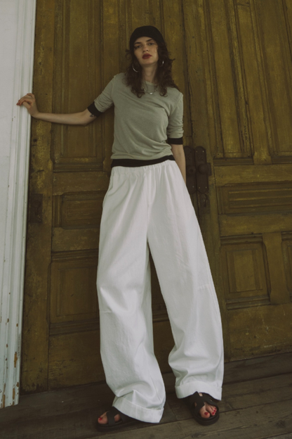 2Pack sheer half-sleeve tee