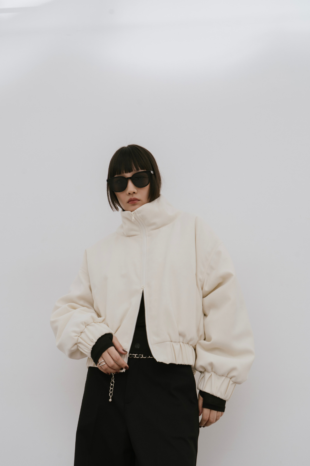 Short padding blouson