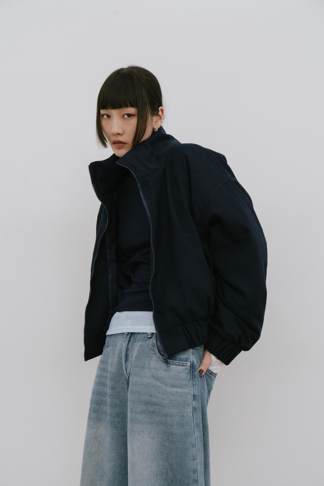 Short padding blouson