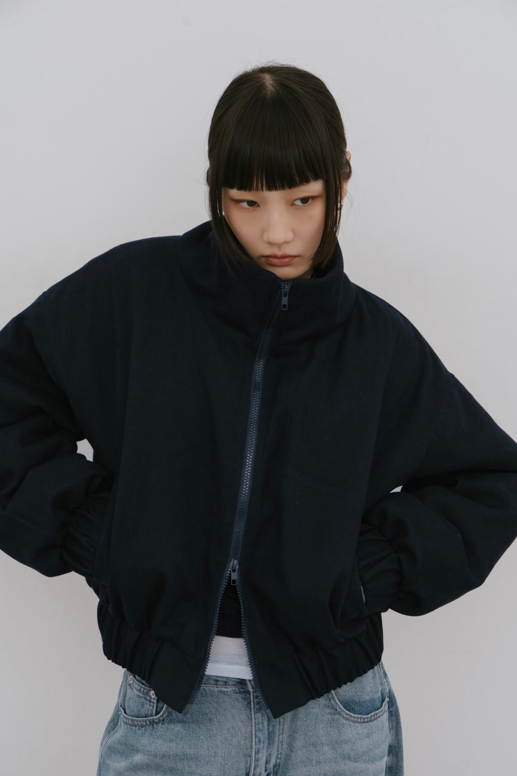 Short padding blouson