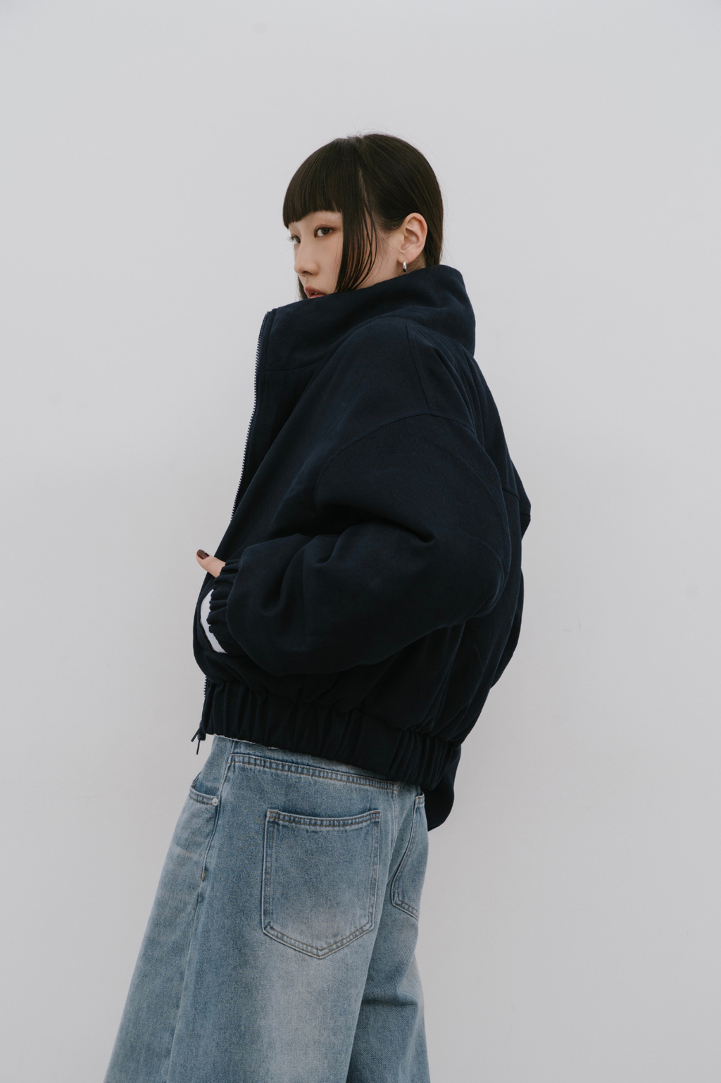 Short padding blouson