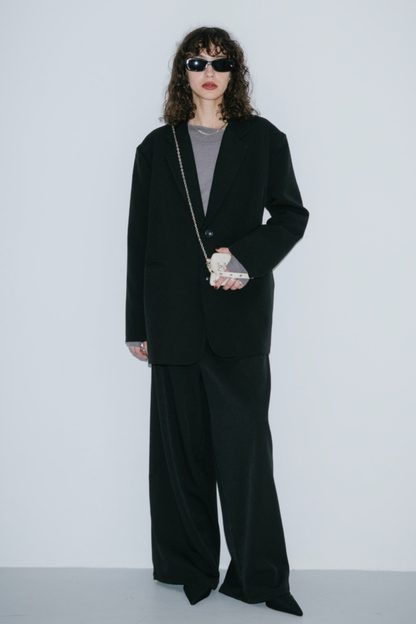 2-tuck wide pants