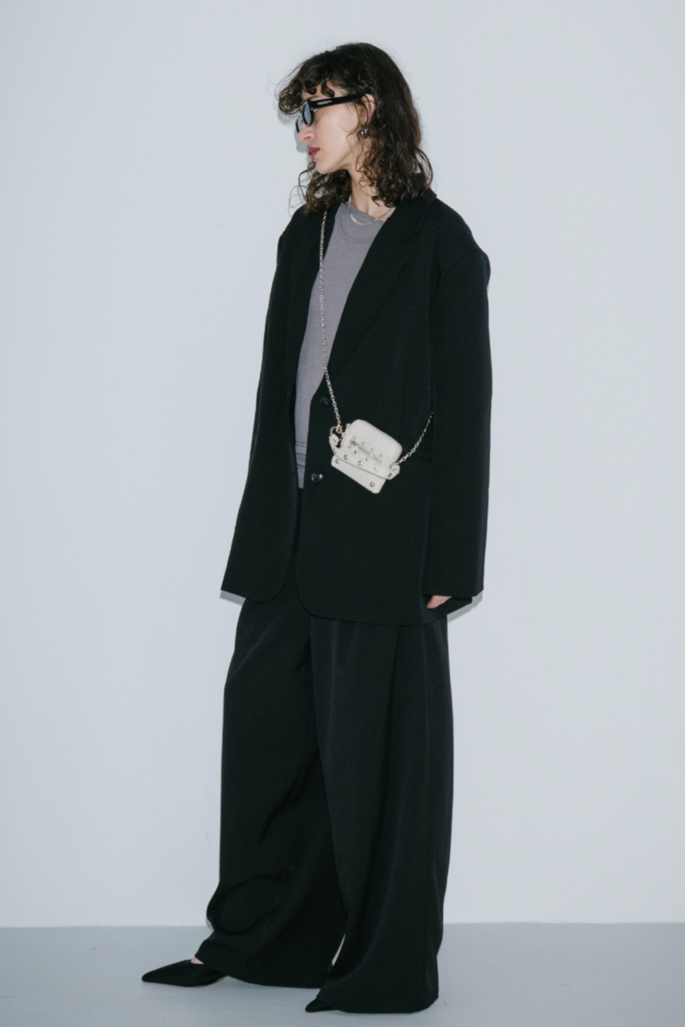 2-tuck wide pants