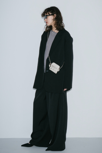 2-tuck wide pants