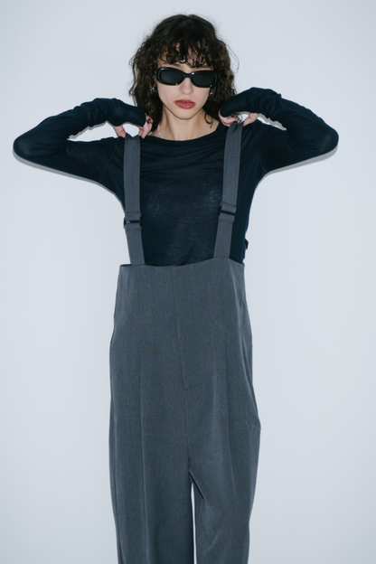 Sheer long sleeve tee