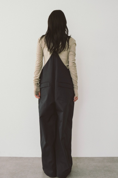 Suspender wide pants