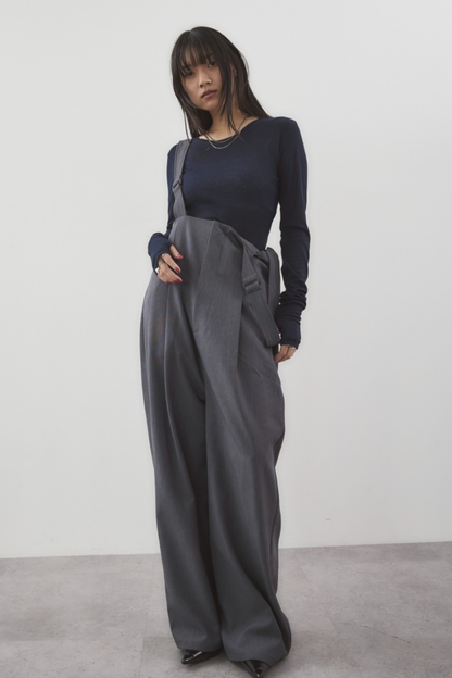 Sheer long sleeve tee