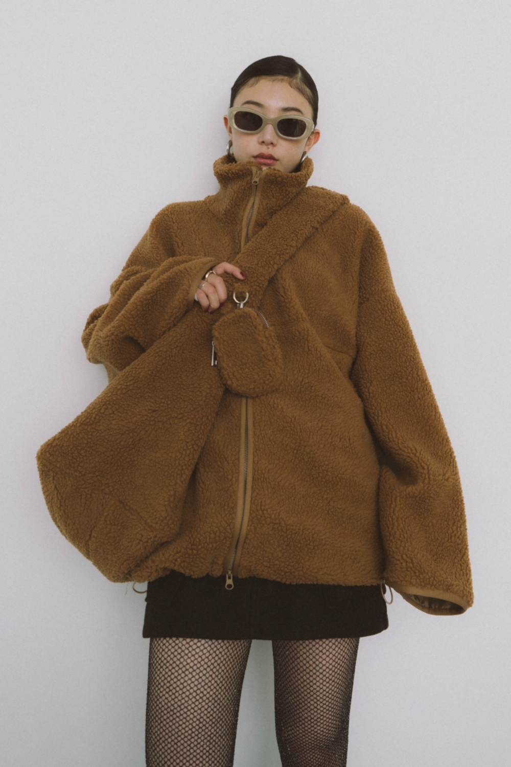 Pouch Combination Boa Shoulder Bag