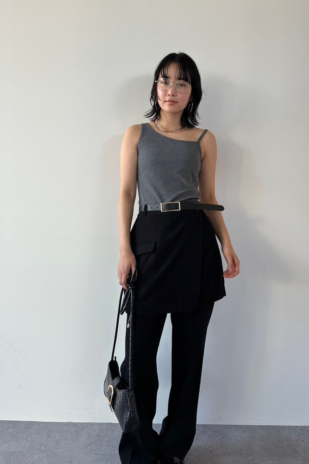 Cup-in asymmetric tank – HANNE ONLINE SHOP