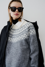 【 preorder 】 Fair isle knit pullover