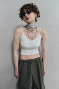 Cup in lace camisole