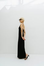 Cup-in back open cami one piece