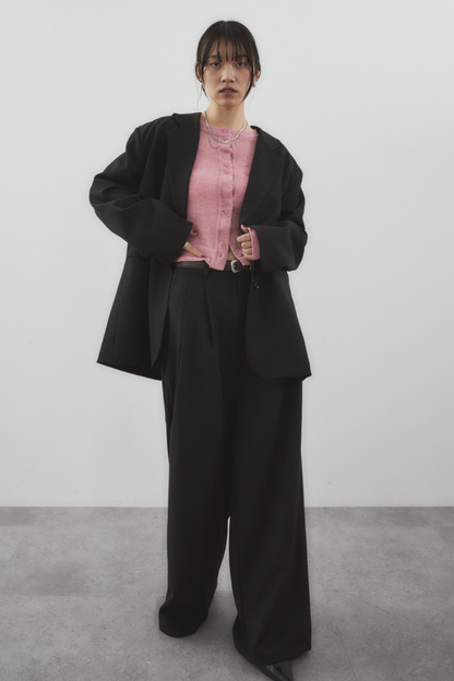 2-tuck wide pants
