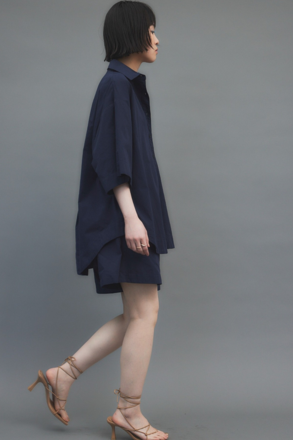 Half sleeve shirt setup