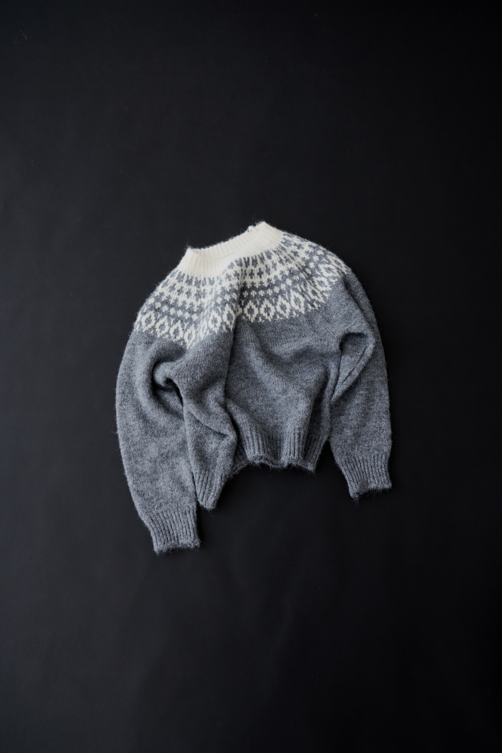 【 preorder 】 Fair isle knit pullover