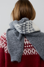 【 preorder 】 Fair isle knit pullover