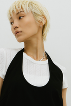 Halter neck jumper skirt