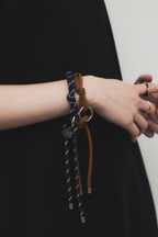 Double cord bracelet