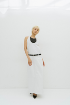 Halter neck jumper skirt