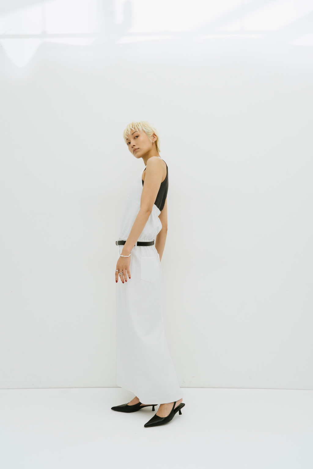 Halter neck jumper skirt