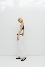 Halter neck jumper skirt