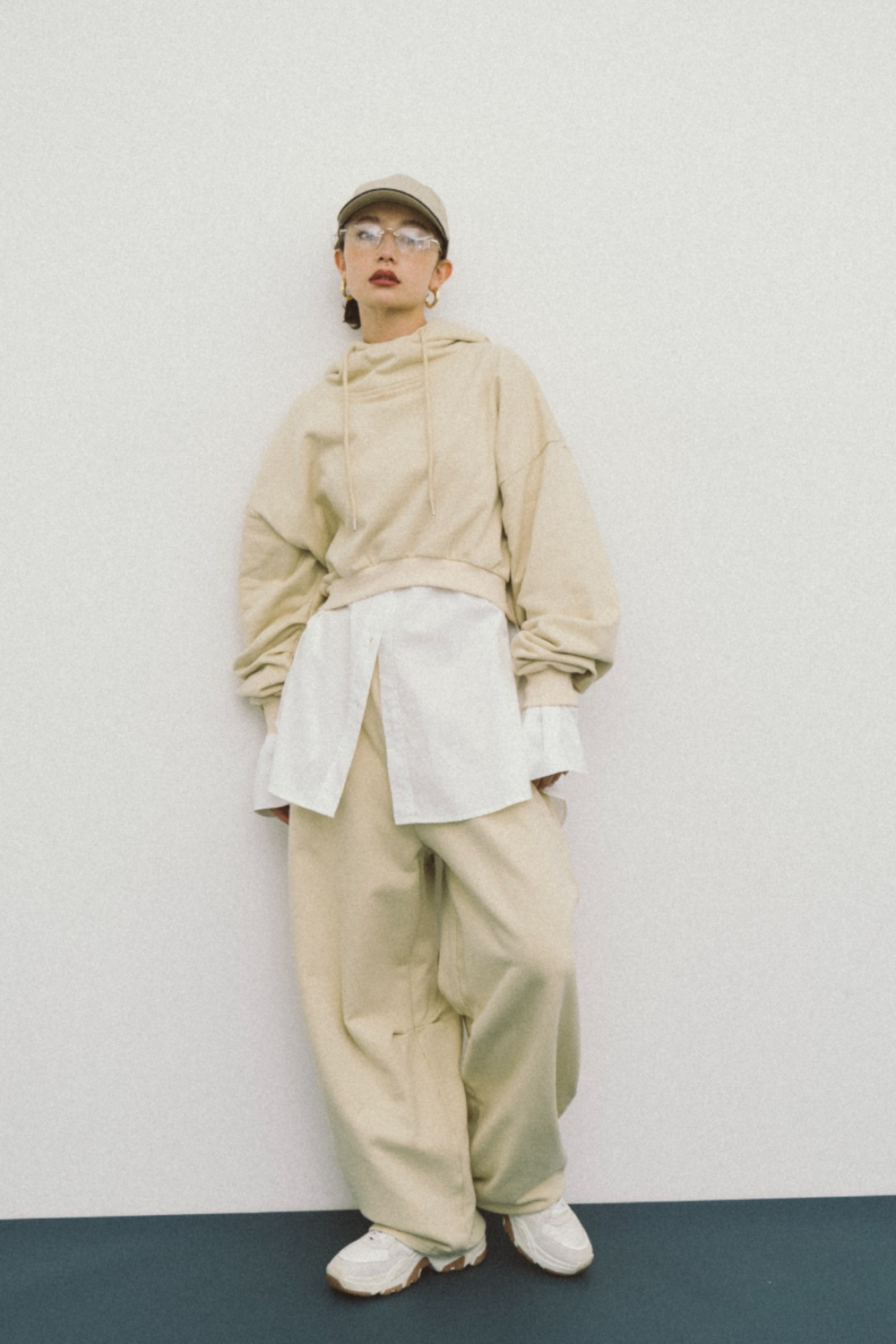 Collaboration】Wide silhouette sweatpants – HANNE ONLINE SHOP