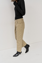 Cropped flared pants