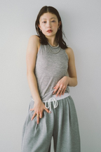 Layered sheer long tee