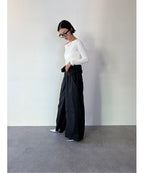 Bare wide overalls