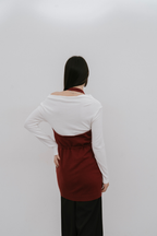 Halter neck knit tops