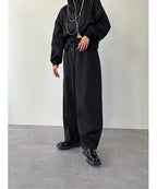 W waist jersey pants