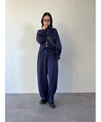 W waist jersey pants